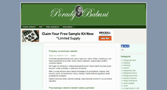 Desktop Screenshot of porady-babuni.pl